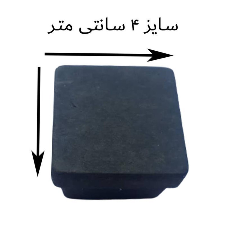 درپوش پلاستیک 4 در 4 بسته 30 عددی مناسب برای صندلی نیمکت مدارس ولوله پروفیل ها