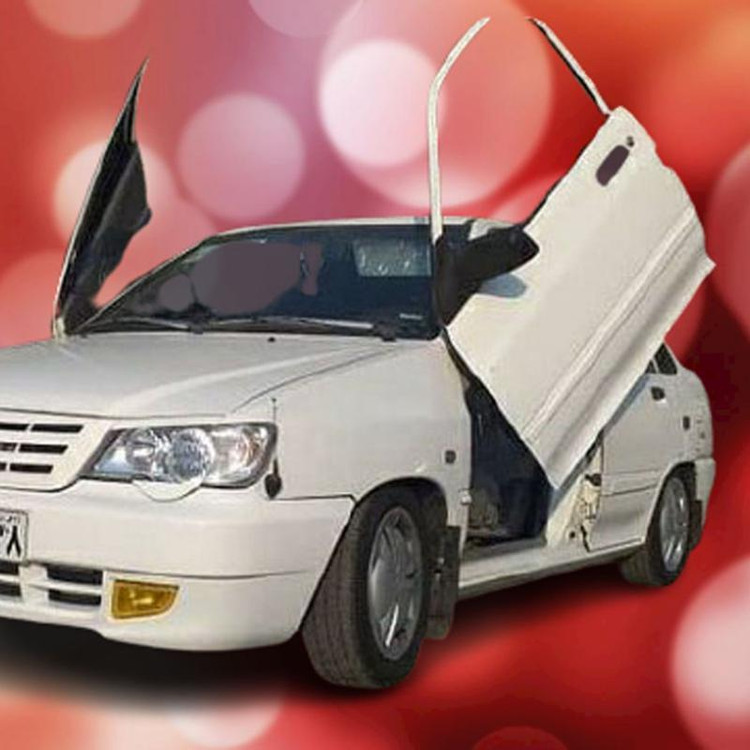 ست کامل جک خفاشی پراید برای دو در جلو