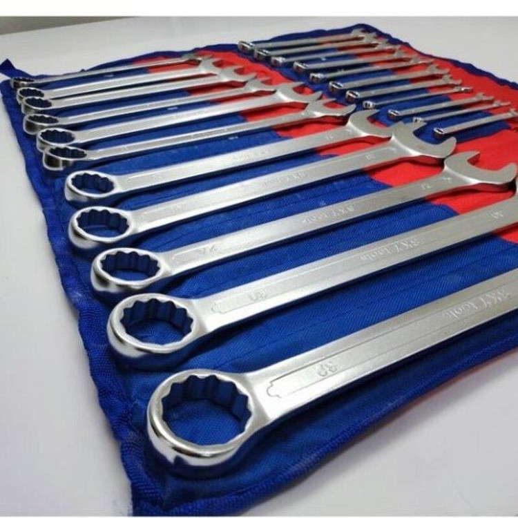 آچار یک سرتخت یک سر رینگ مارک اسکای مجموعه 22 عددی کیفیت عالی