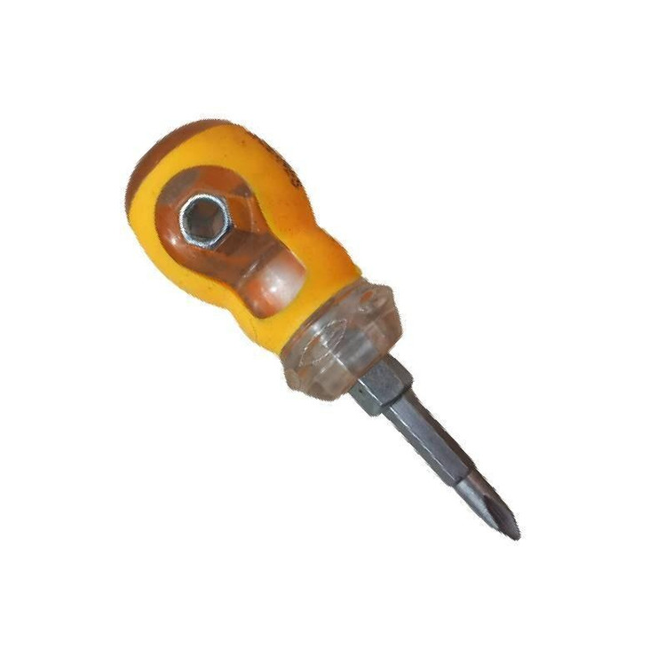 پیچ گوشتی مشتی دو طرفه دو و چهار سو بسته 4 عددی