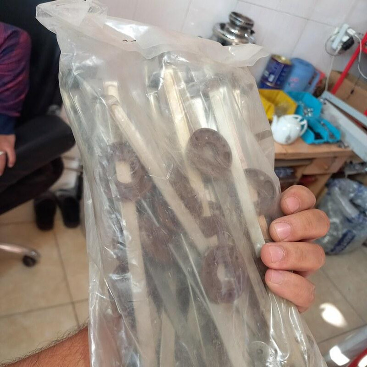 نگهدارنده درب و کمد از جنس فلزی بسته ده عددی