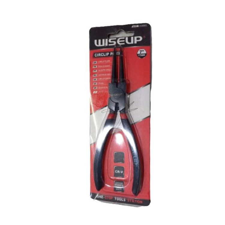 انبر خار باز کن سر راست 7 اینچ مدل WISEUP