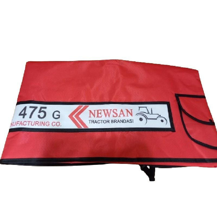چادر کاپوت تراکتور طرح قرمز مناسب تراکتورهای 399 و 285 و 475 و 485 و 299 و 950 و 800 برند نیوسان newsan