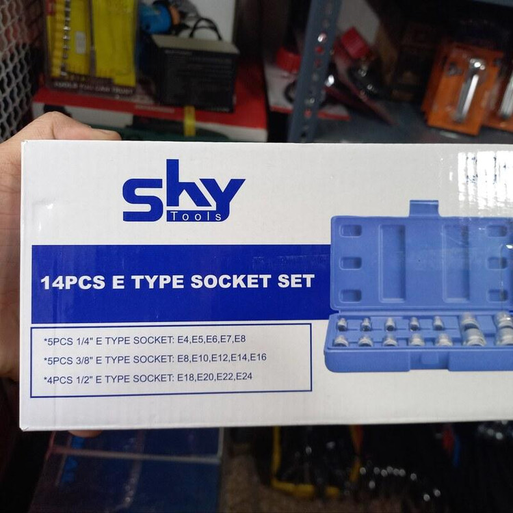 ست بکس ای 14 پارچه مارک اسکای sky موتور ملی از E4 تا E24