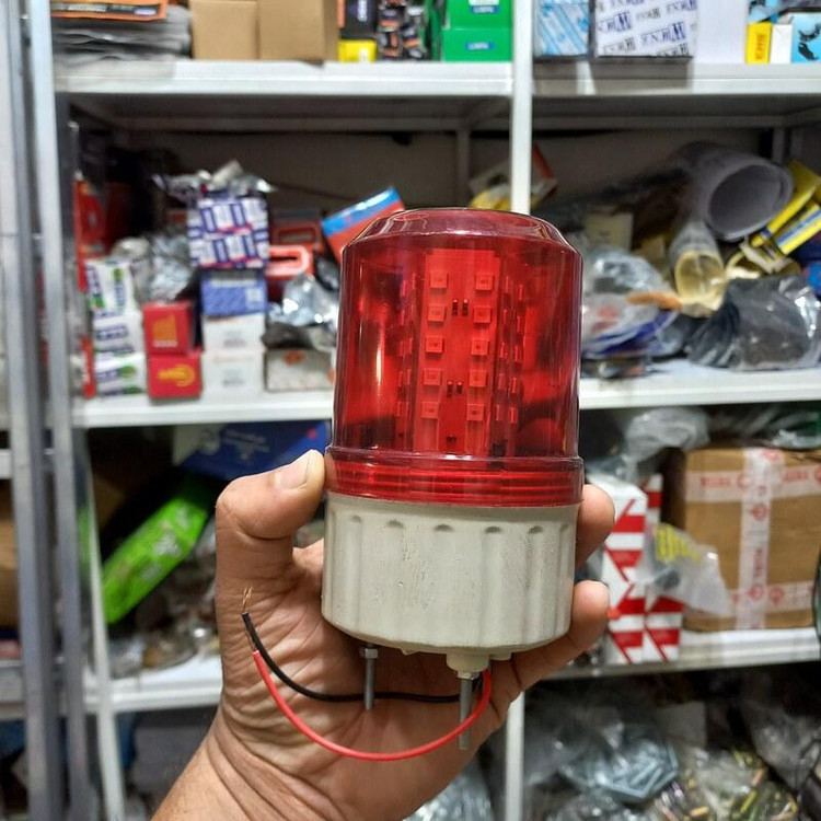 چراغ خطر گردان ال ای دی مناسب برای خودرو و ماشین آلات سنگین و سبک