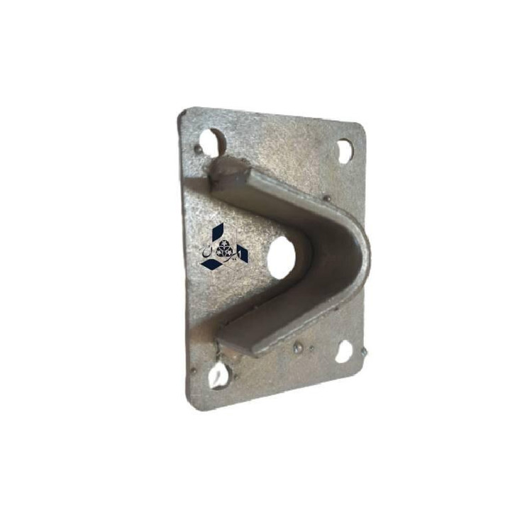 پایه اتصال یو تخت خواب مناسب نگهدارنده پایه جک تاشو کم جا دیواری بسته 1 عددی