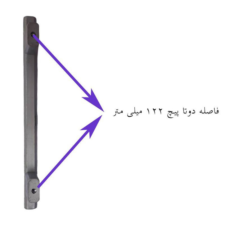 دستگیره کابینت کشو کمد همراه با پیچ بسته 20 عددی