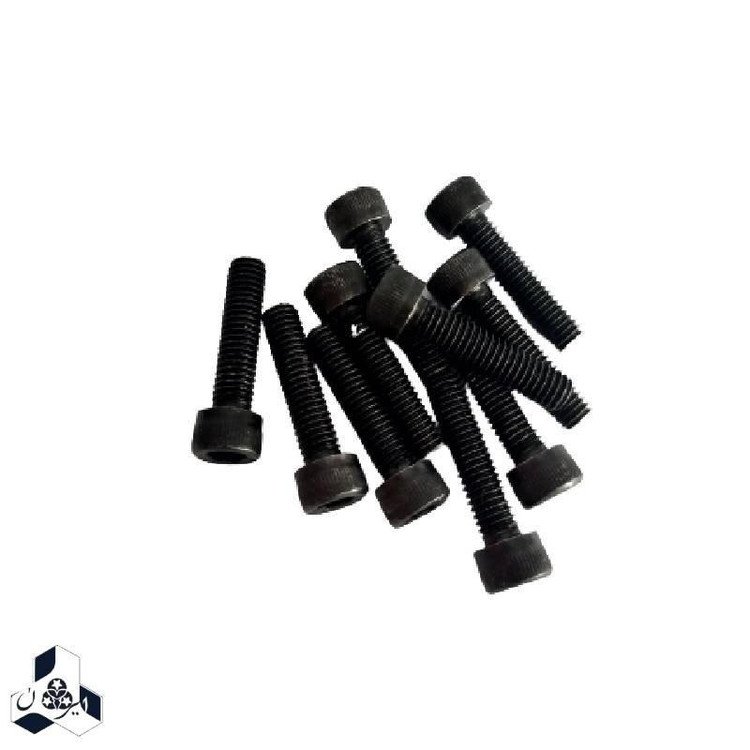 پیچ آلن خور 3 سانتی بسته ده عددی با رزوه شش