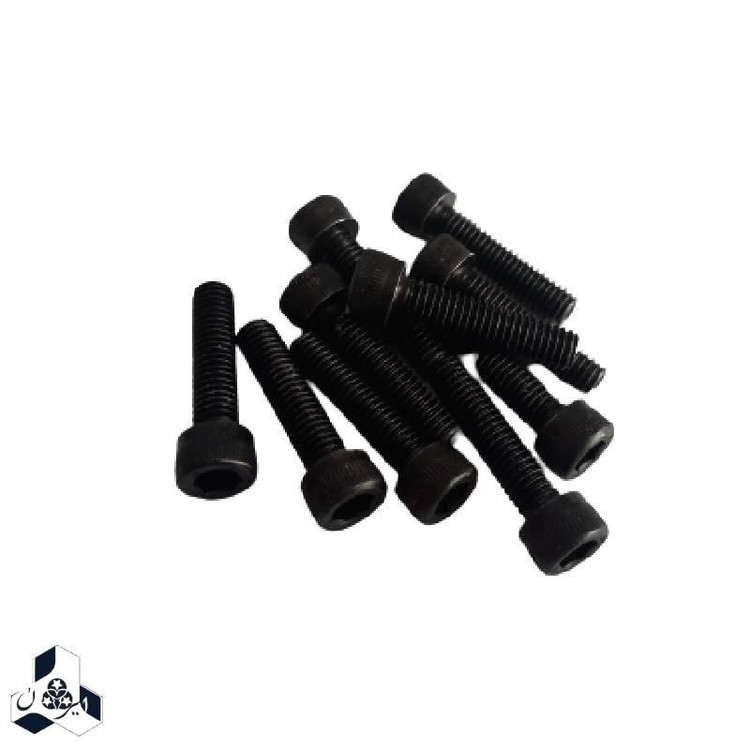 پیچ آلن خور 3 سانتی بسته ده عددی با رزوه شش