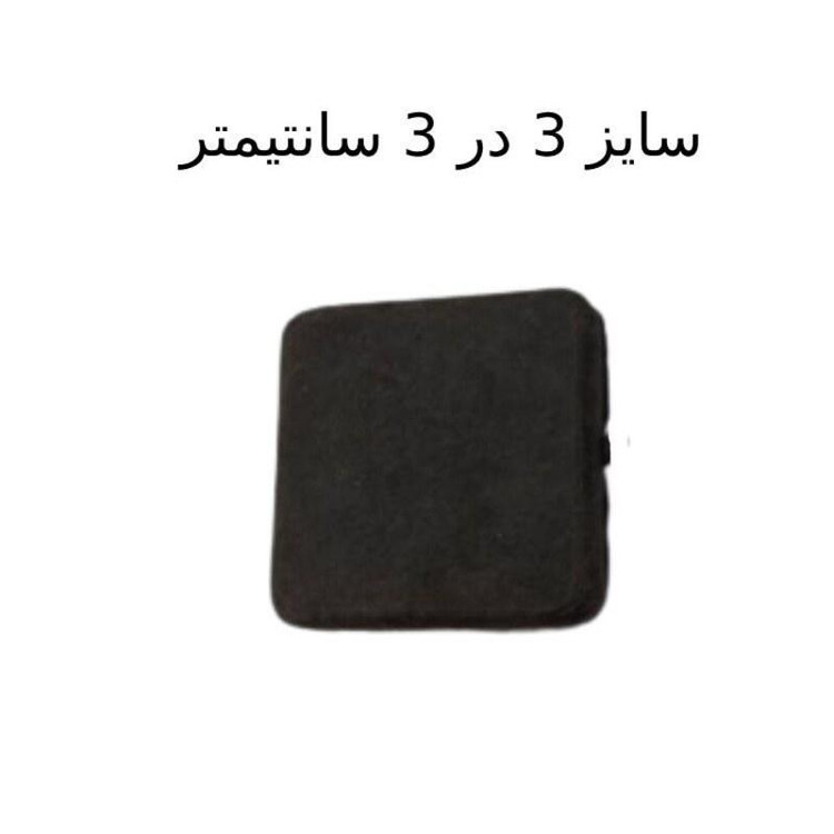 درپوش پلاستیک سایز 3در3 سانتیمتر بسته 50 عددی مناسب لوله های پروفیل تختخواب نیمکت و صندلی