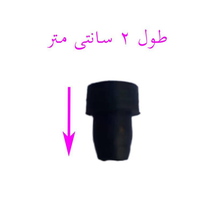 درپوش پلاستیک 10 میلیمتر توخور بسته 50 عددی مناسب برای لوله هاهای دستگاه ها آلات