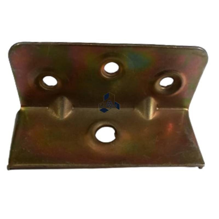 فرنگ تختخواب یا یراق فلزی اتصال تخت پک 4 عددی (فقط قسمت ماده است) مناسب ام دی اف کاران و کابینت سازان