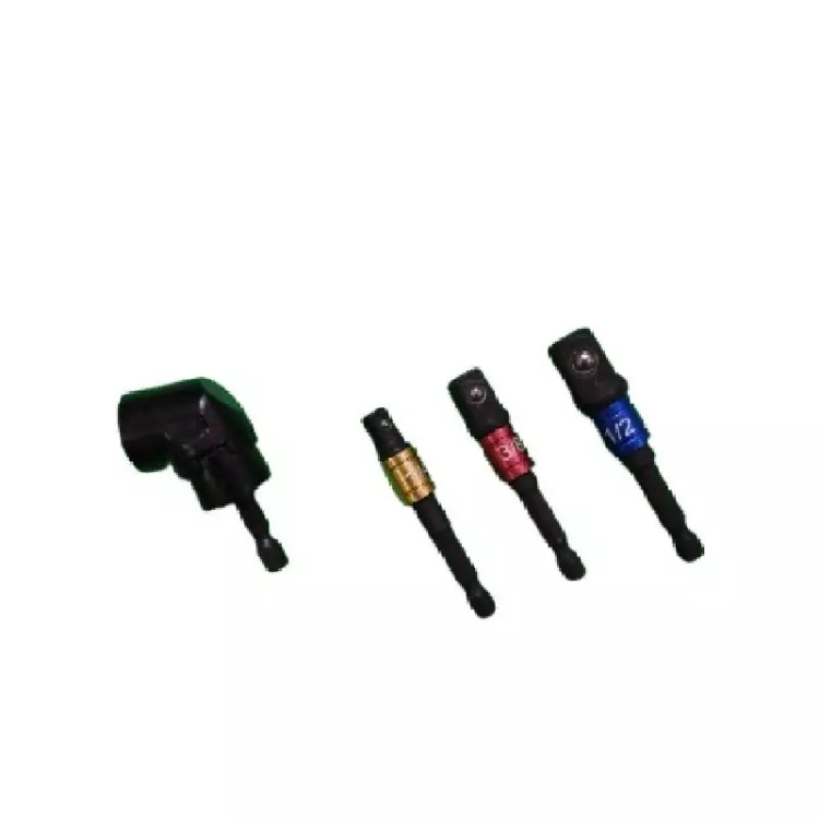 رابط سر دریلی 4 پارچه یا رابط سری پیچ گوشتی مدل Corner Turner مجموعه 4 عددی از جنس مقاوم