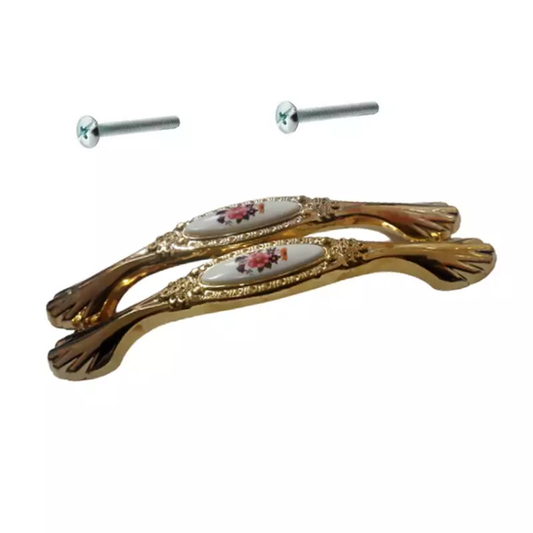 دستگیره کابینت کمد بسته 2 عددی همراه با پیچ
