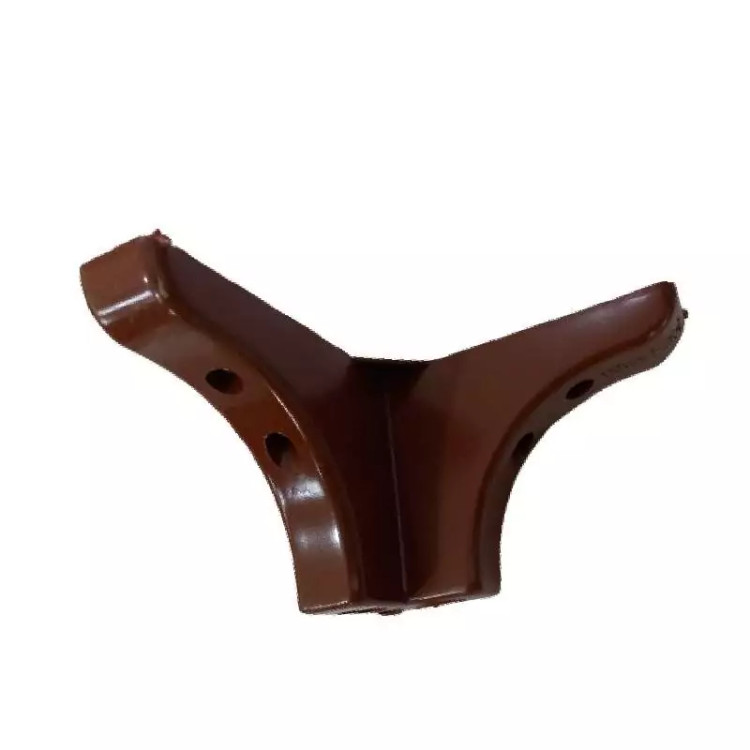 پایه مبل ده سانتی طرح چوب از جنس مقاوم بسته 4 عددی