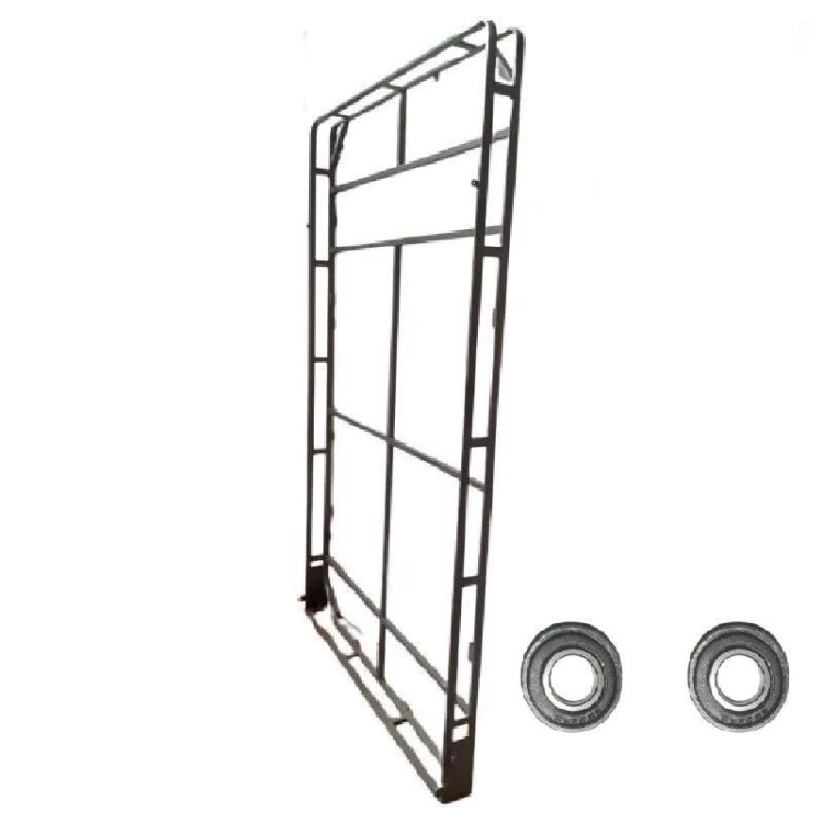 ست یراق تخت خواب کمجا تاشو(بلبرینگ دار) 180 * 80 عمودی (پس کرایه) باربری