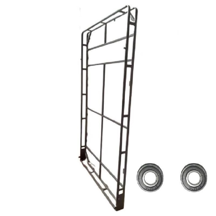 ست یراق تخت خواب کمجا تاشو(بلبرینگ دار) 200 * 90 عمودی (پس کرایه) باربری