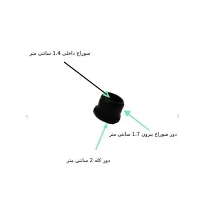 درپوش پلاستیک 20 میلی متر توخور بسته پنج هزار عددی مناسب پروفیل های سبک (پس کرایه)