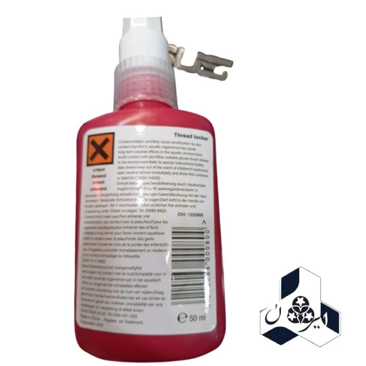 چسب قفل شونده پیچ و مهره loctite 270