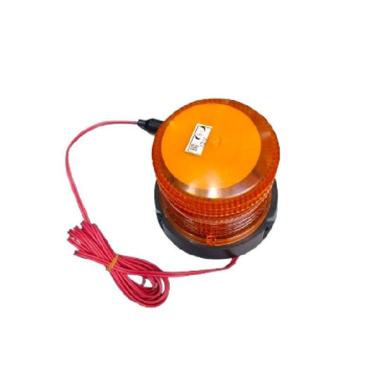 چراغ خطر آژیر تراکتور و ماشین آلات راه سازی و خودروهای سنگین رنگ زرد یا قرمز مدل آهنربایی پیچی