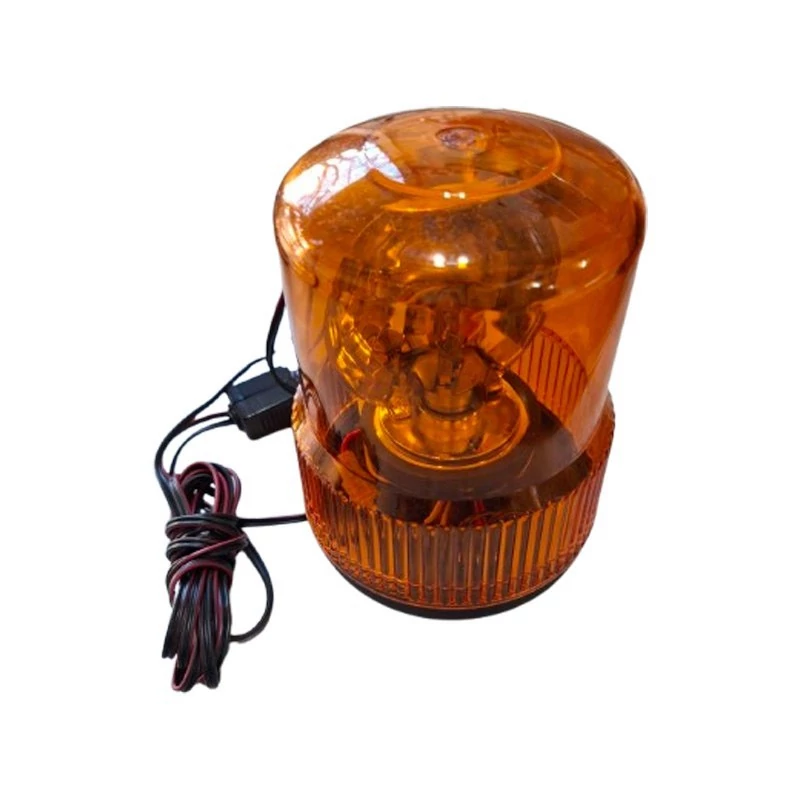 چراغ آژیر گردون ماشین آلات سنگین رنگ زرد