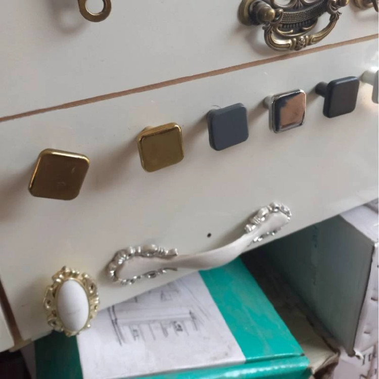 دستگیره کابینت کمد کشو بسته دو عددی همراه با پیچ
