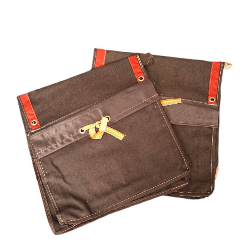 خورجین موتور سیکلت جنس برزنت رنگ مشکی مقاوم و اعلا