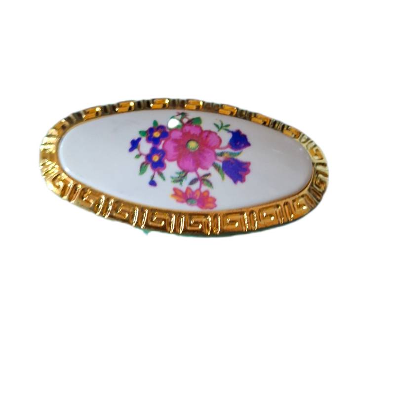 دستگیره کابینت گل دار تک پیچ بسته تک عددی