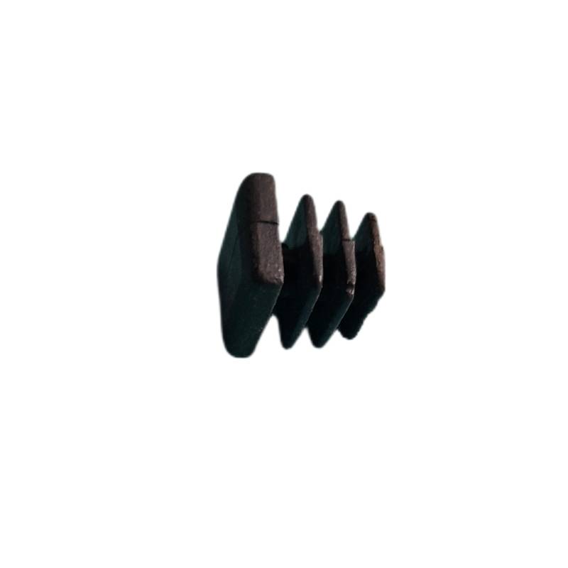 درپوش پروفیل قوطی 1.6 × 1.6 درپوش پلاستیکی قوطی فلزی بسته یک عددی